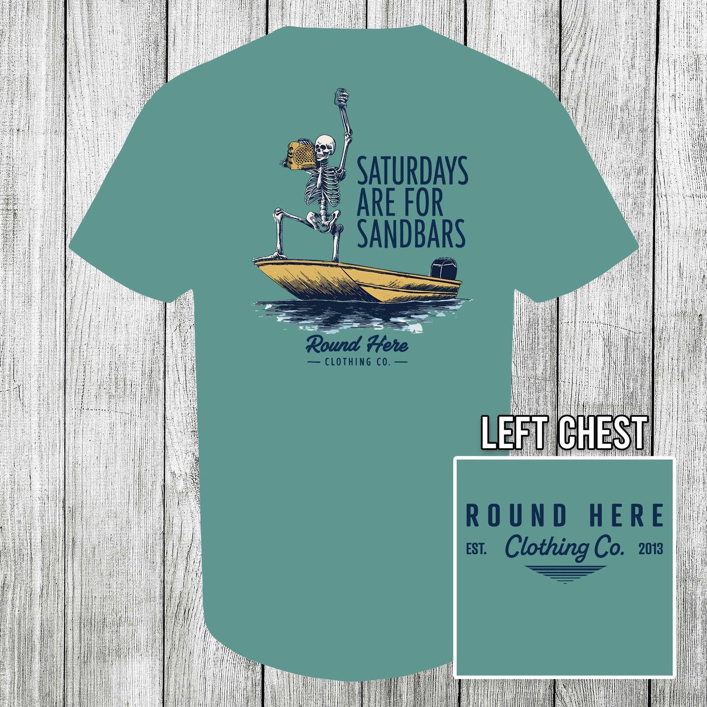 Round Here Clothing Sandbar Saturday