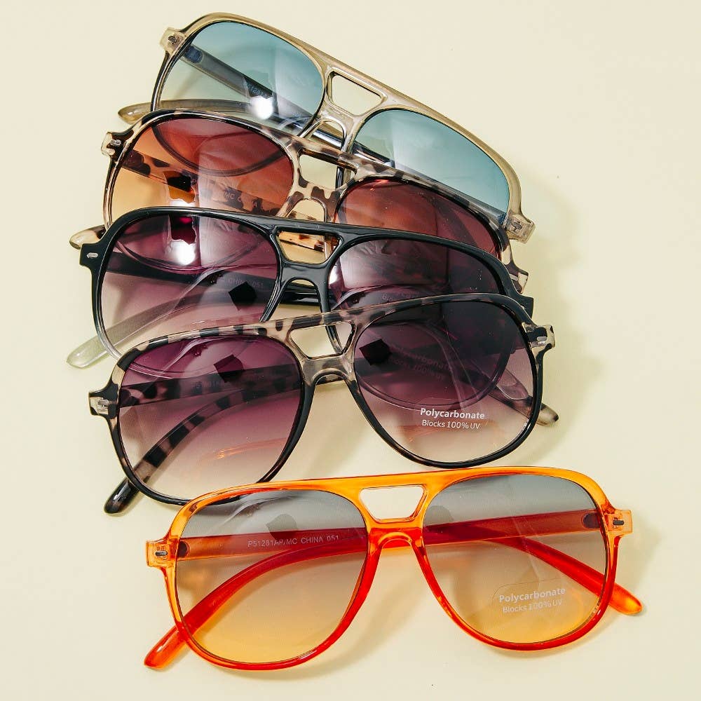 Vintage Style Aviator Sunglasses