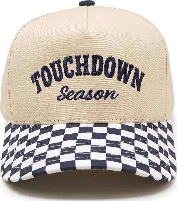 Touchdown Season - Checker Print