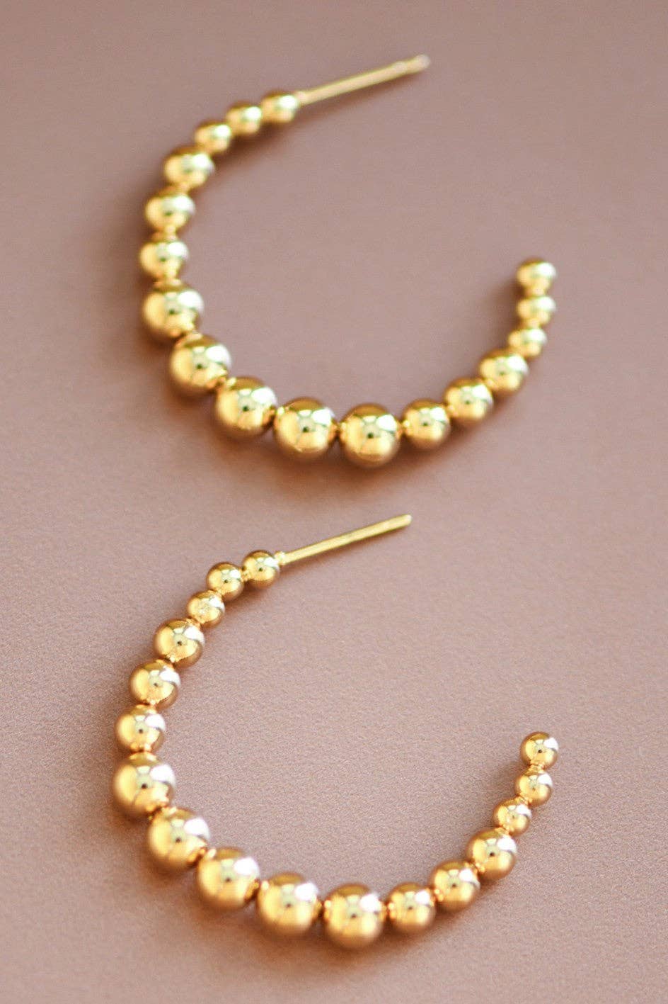 Gold Hoop Earrings