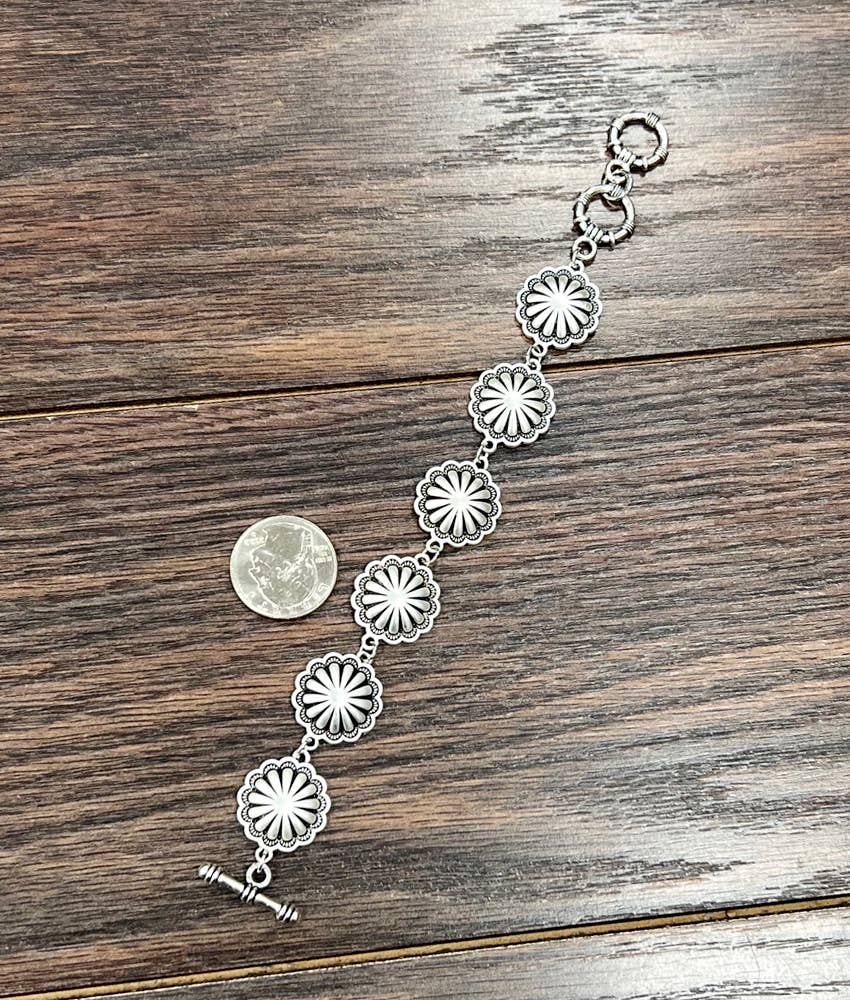 Concho Adjustable Bracelet