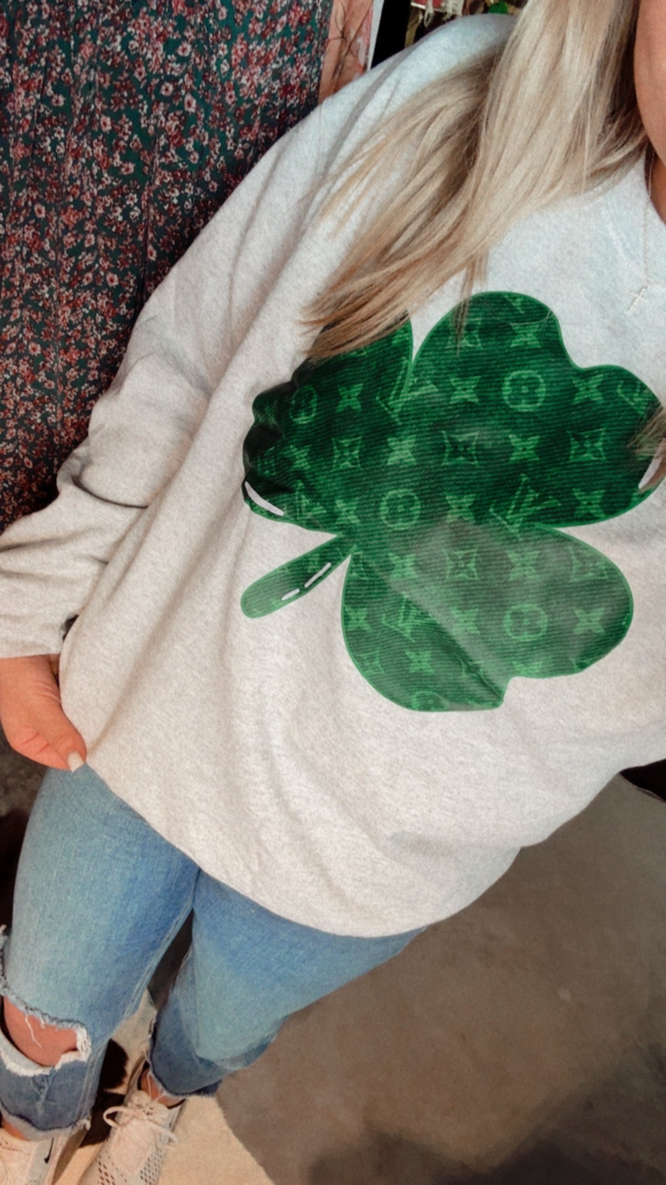 LV Shamrock Crewneck