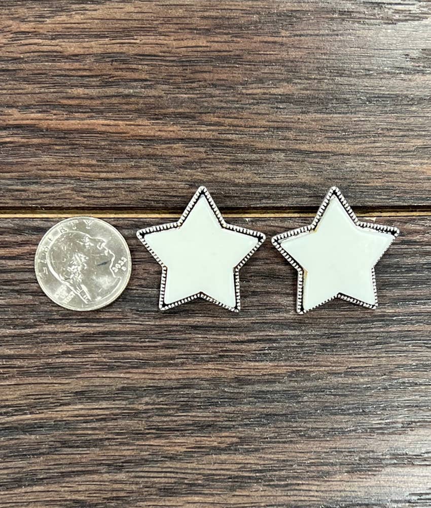 White Star Studs
