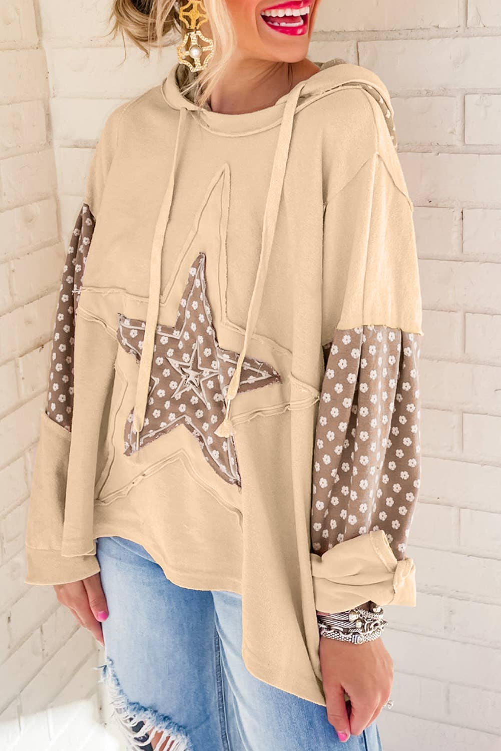 Boho Bloom Hoodie