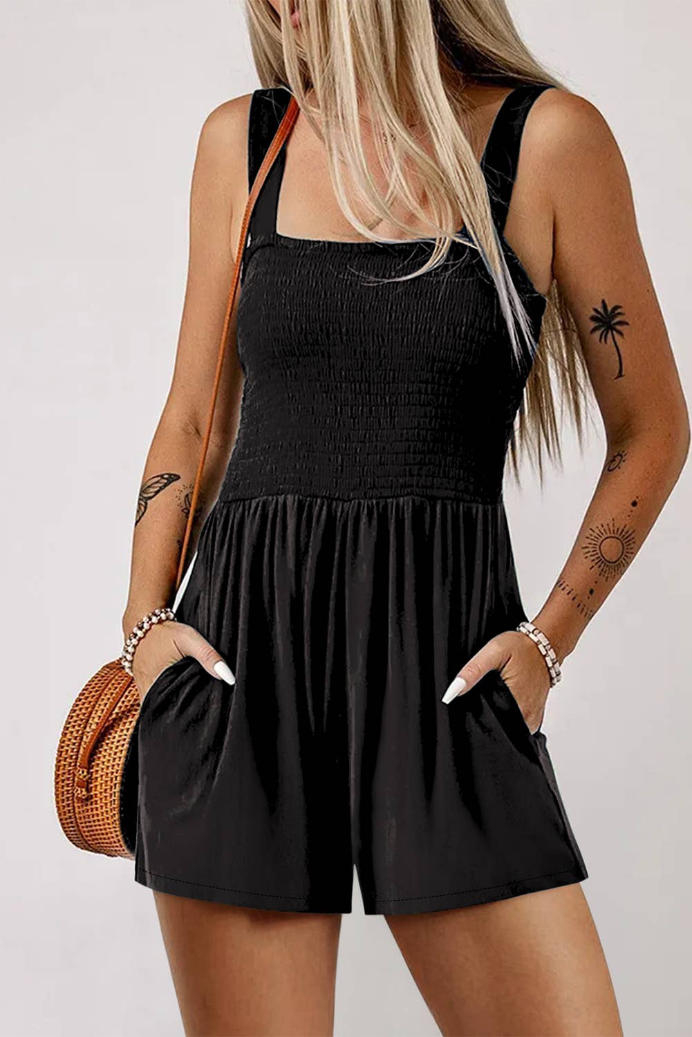 Smocked Romper