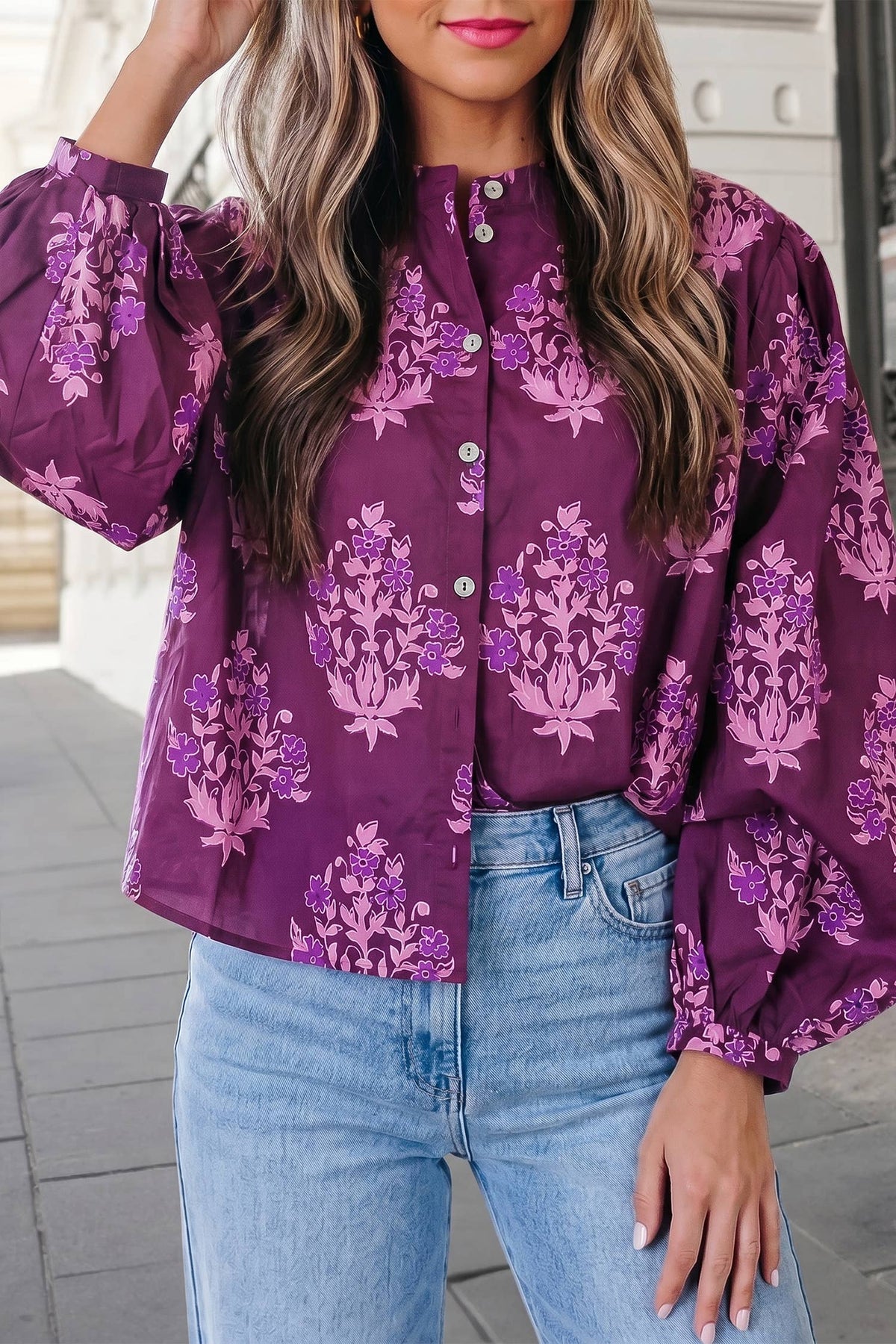 Wildflower Western Blouse