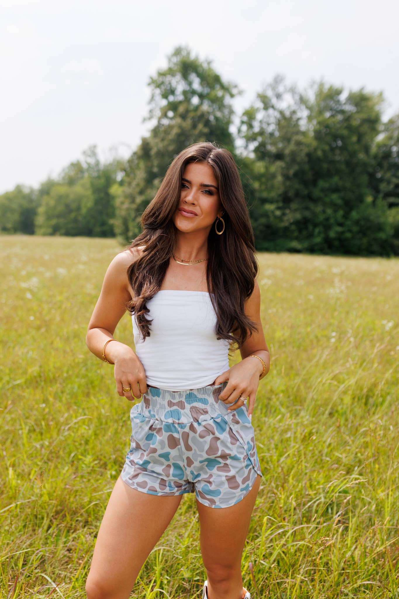 Western Printed Shorts