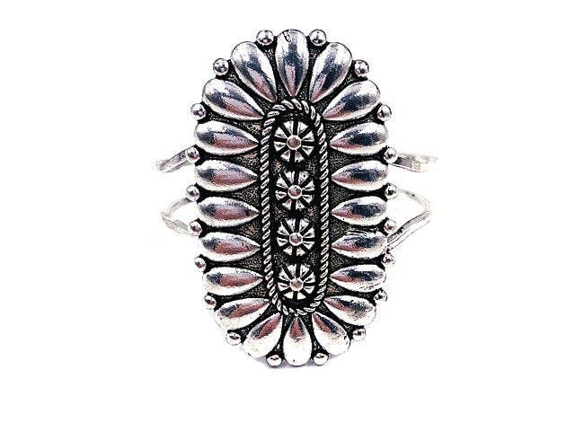 Oval Concho Hinge Bracelet