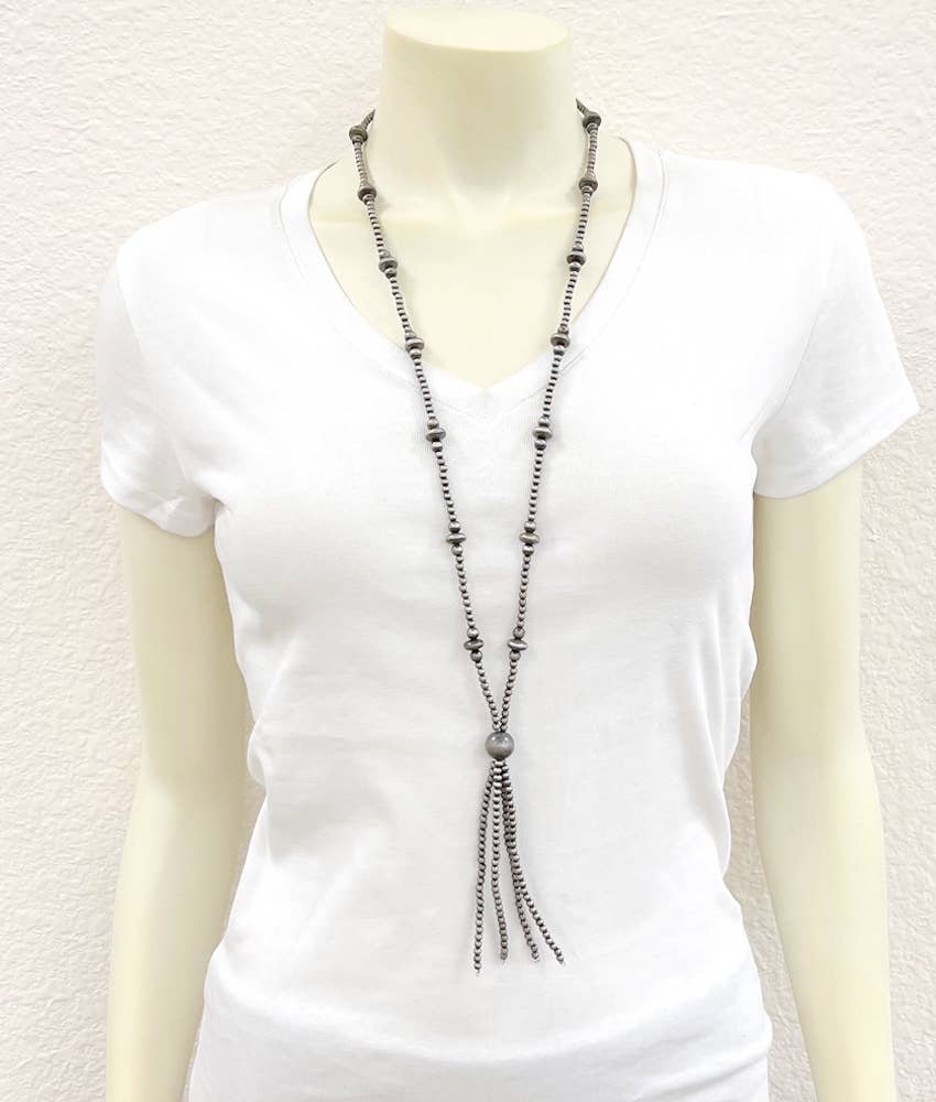 Bead Y-Necklace