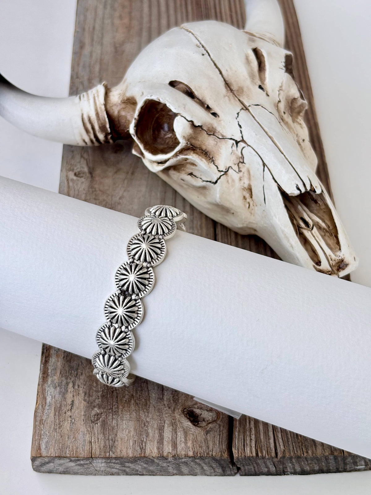 Concho Cuff Bracelet