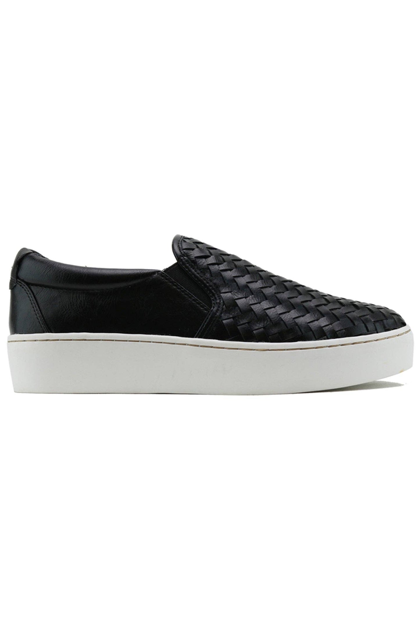Midnight Woven Platform Sneakers