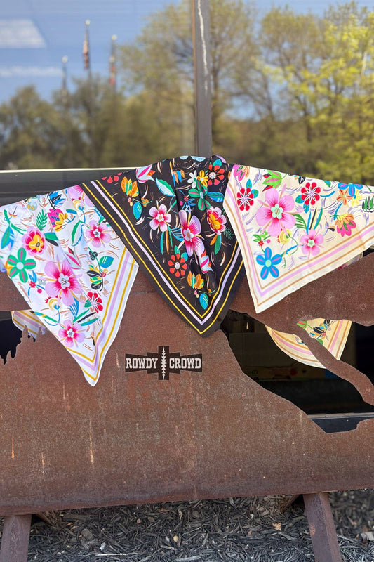 SMALL Floral Wild Rags