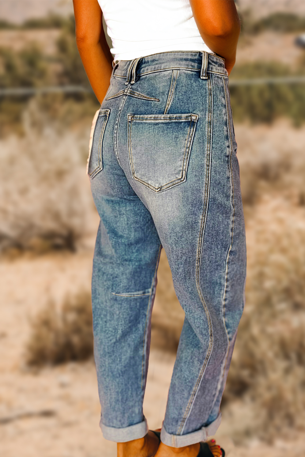 Vintage Washed Jeans