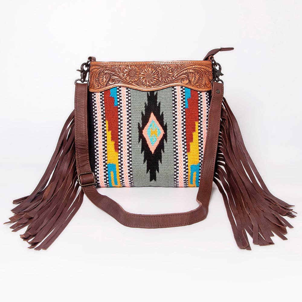 Crossbody Genuine Western Leather