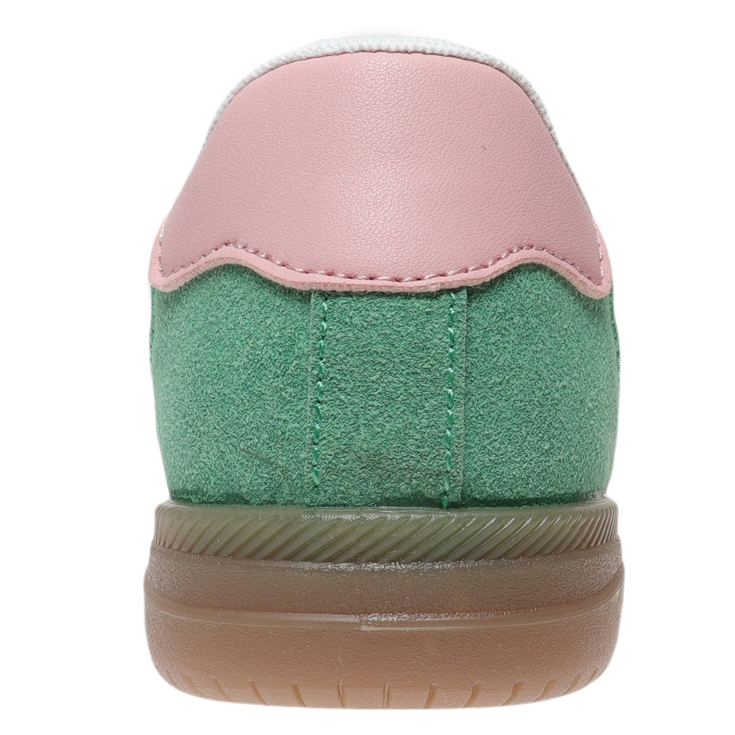 Green & Pink Retro Court Sneaker