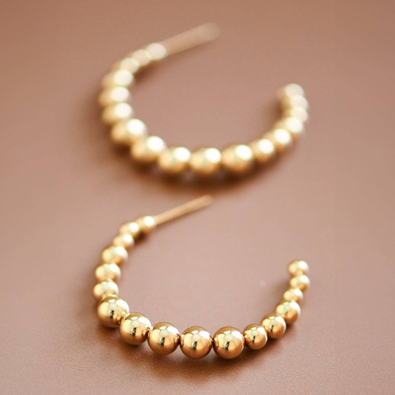 Gold Hoop Earrings