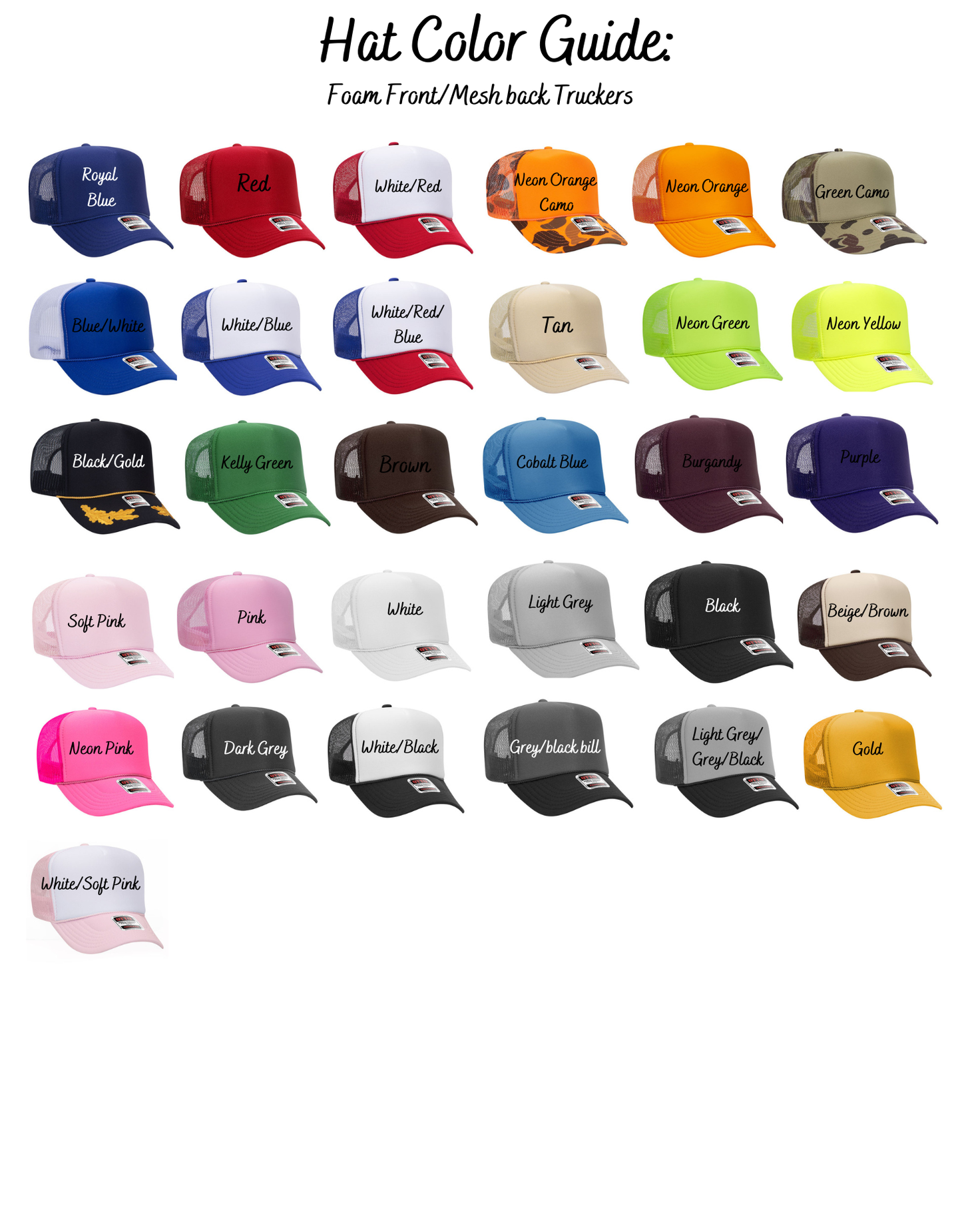 Bow puff embroidered