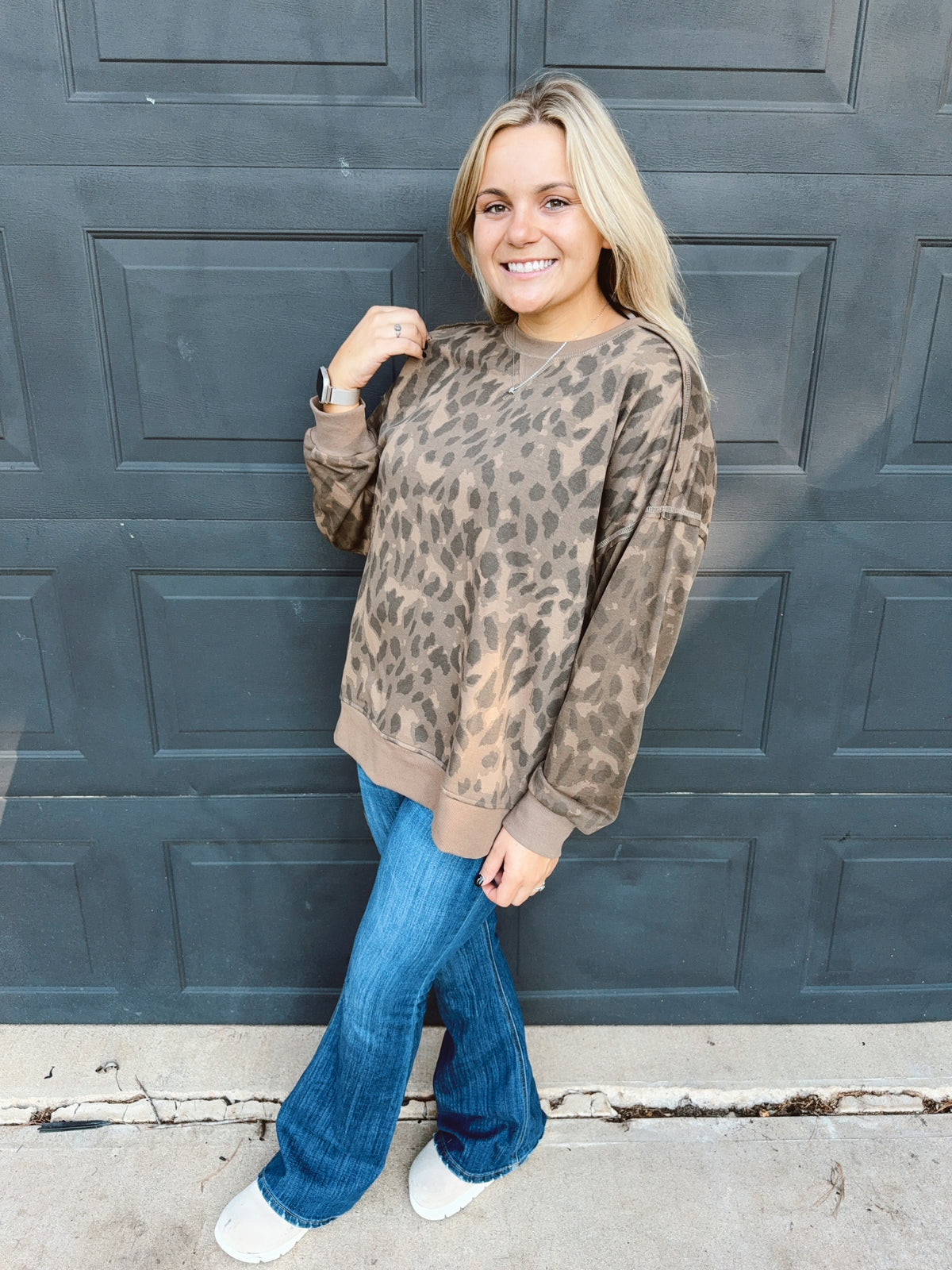 Fall In Love Printed Pullovers