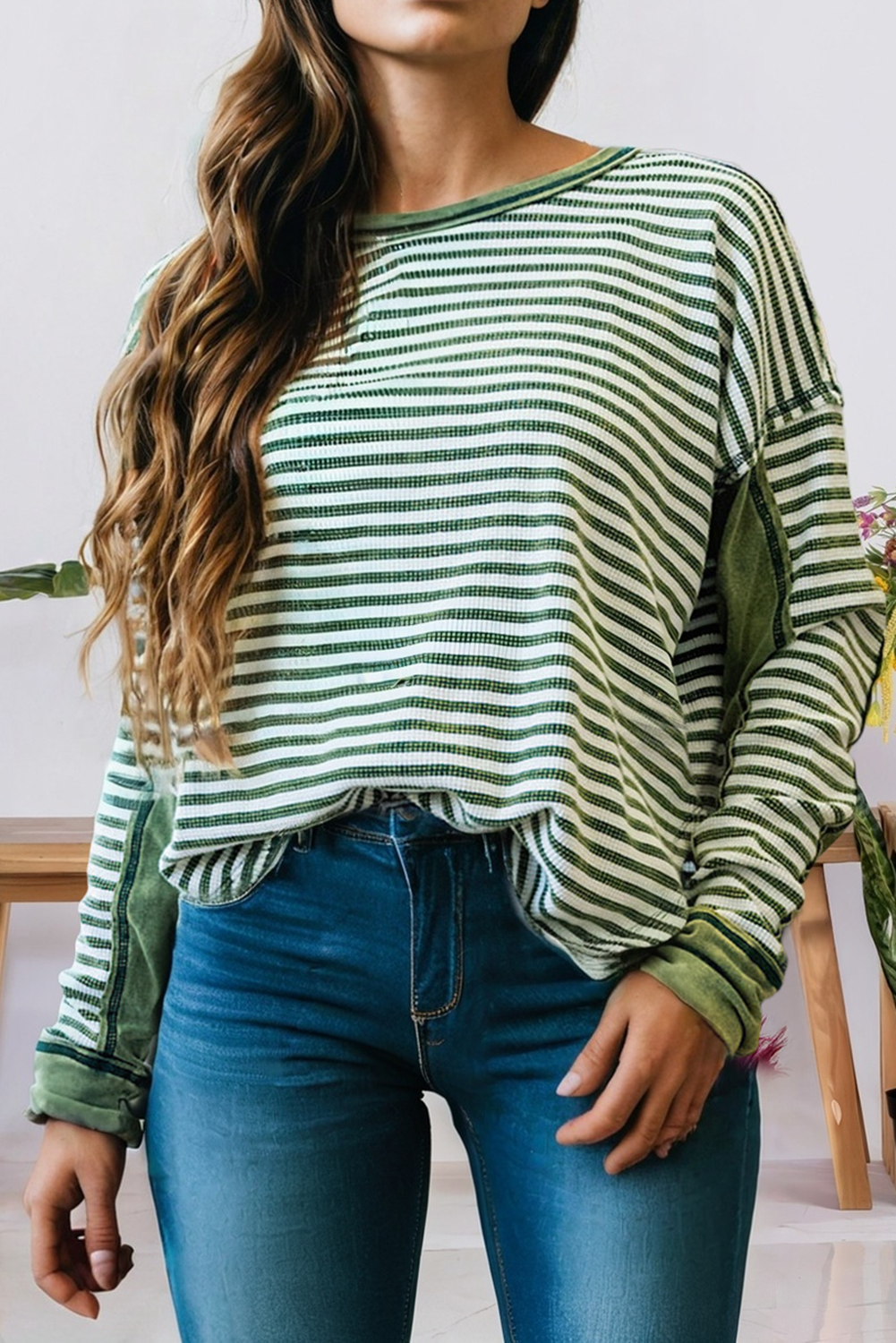 The Backroads Stripe Pullover