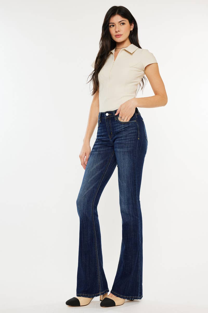 KanCan Flare Jeans – Dark Wash