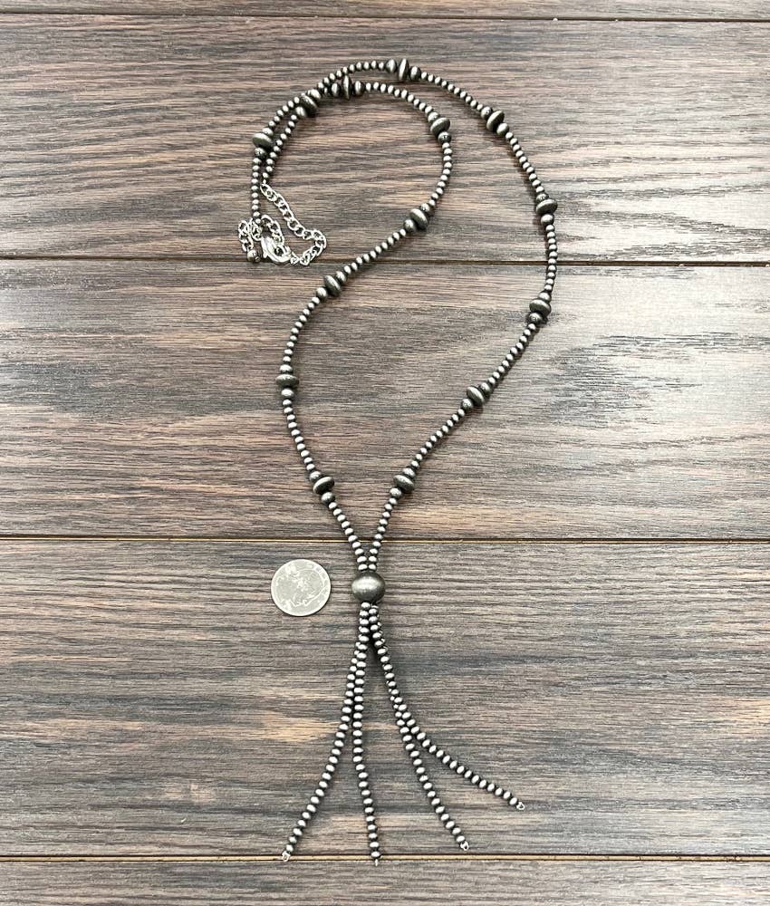 Bead Y-Necklace