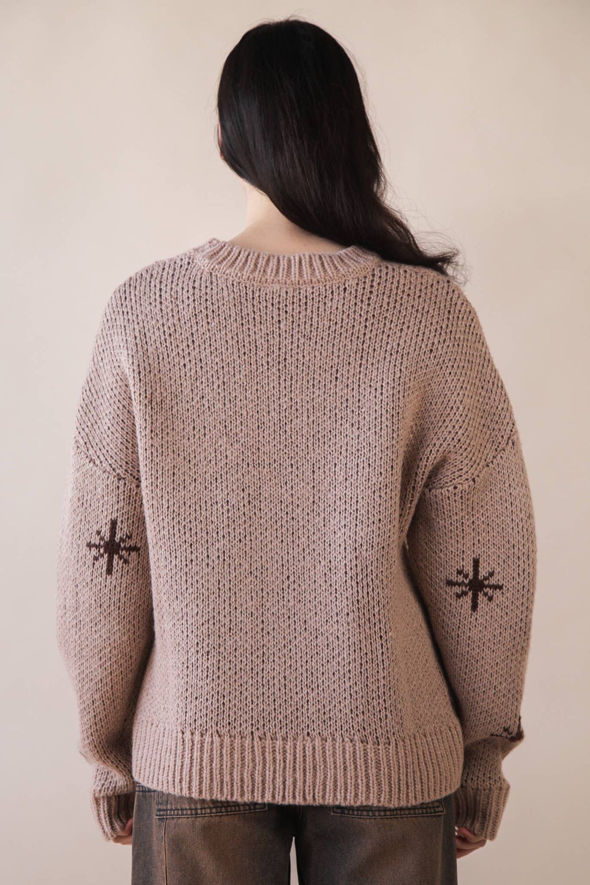 Cowboy Boot Knit Sweater
