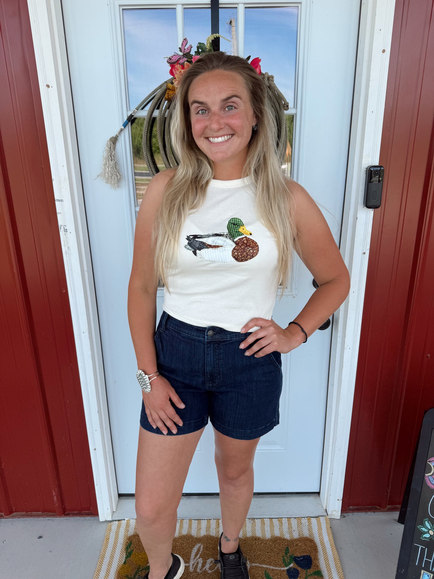 Mallard Muse Crop Tank