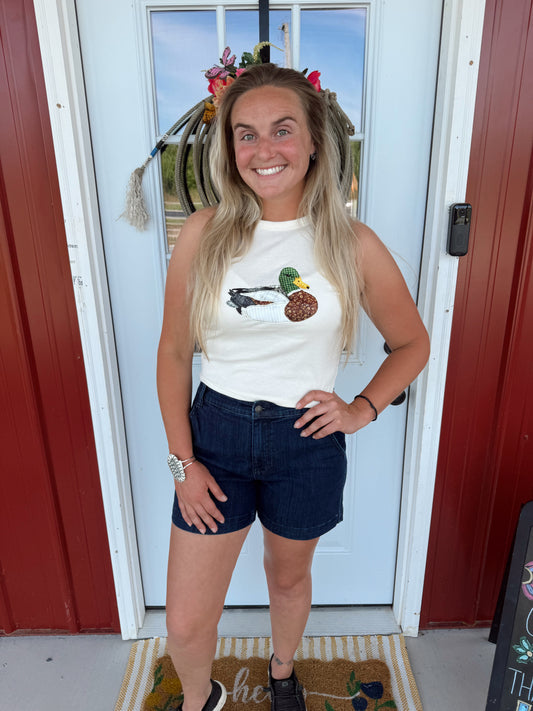 Mallard Muse Crop Tank