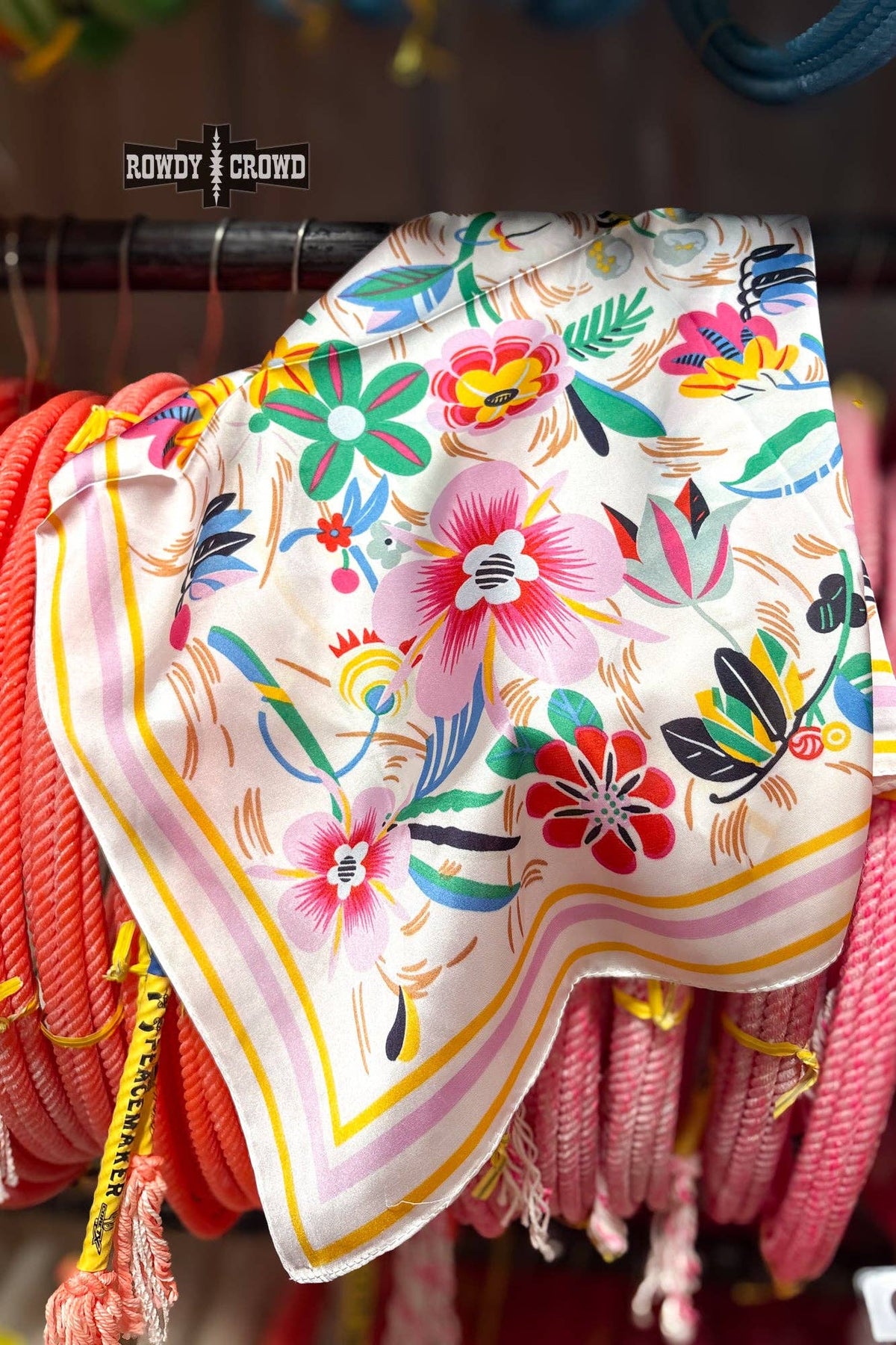 SMALL Floral Wild Rags