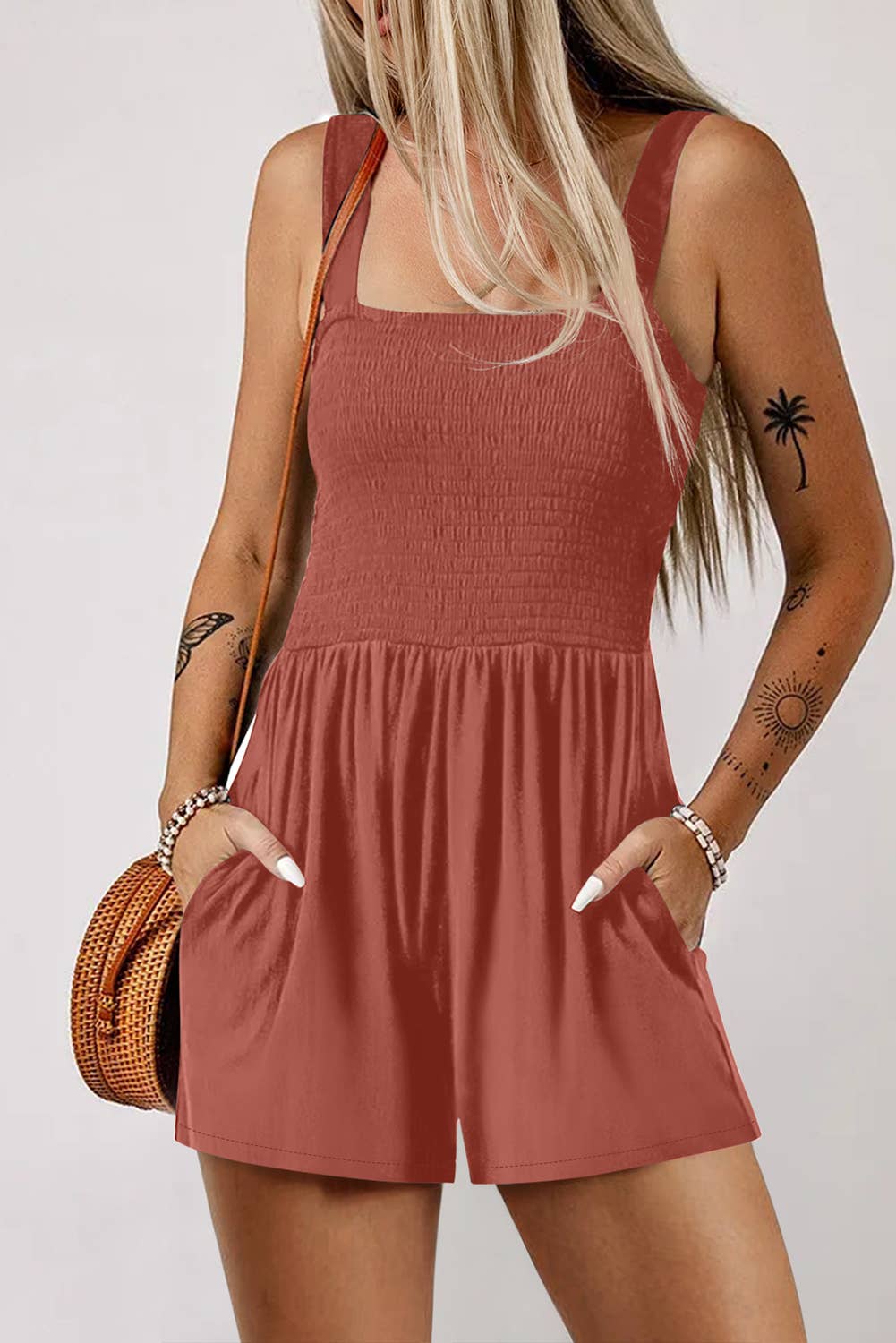 Smocked Romper