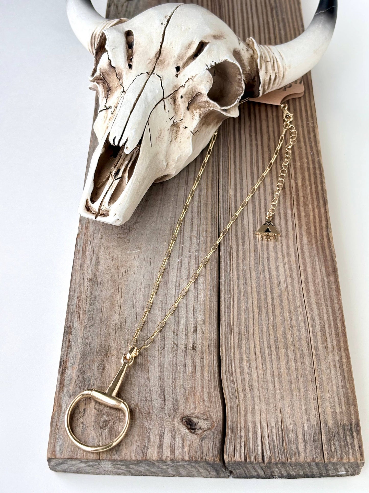 Western Horse Bit Necklace