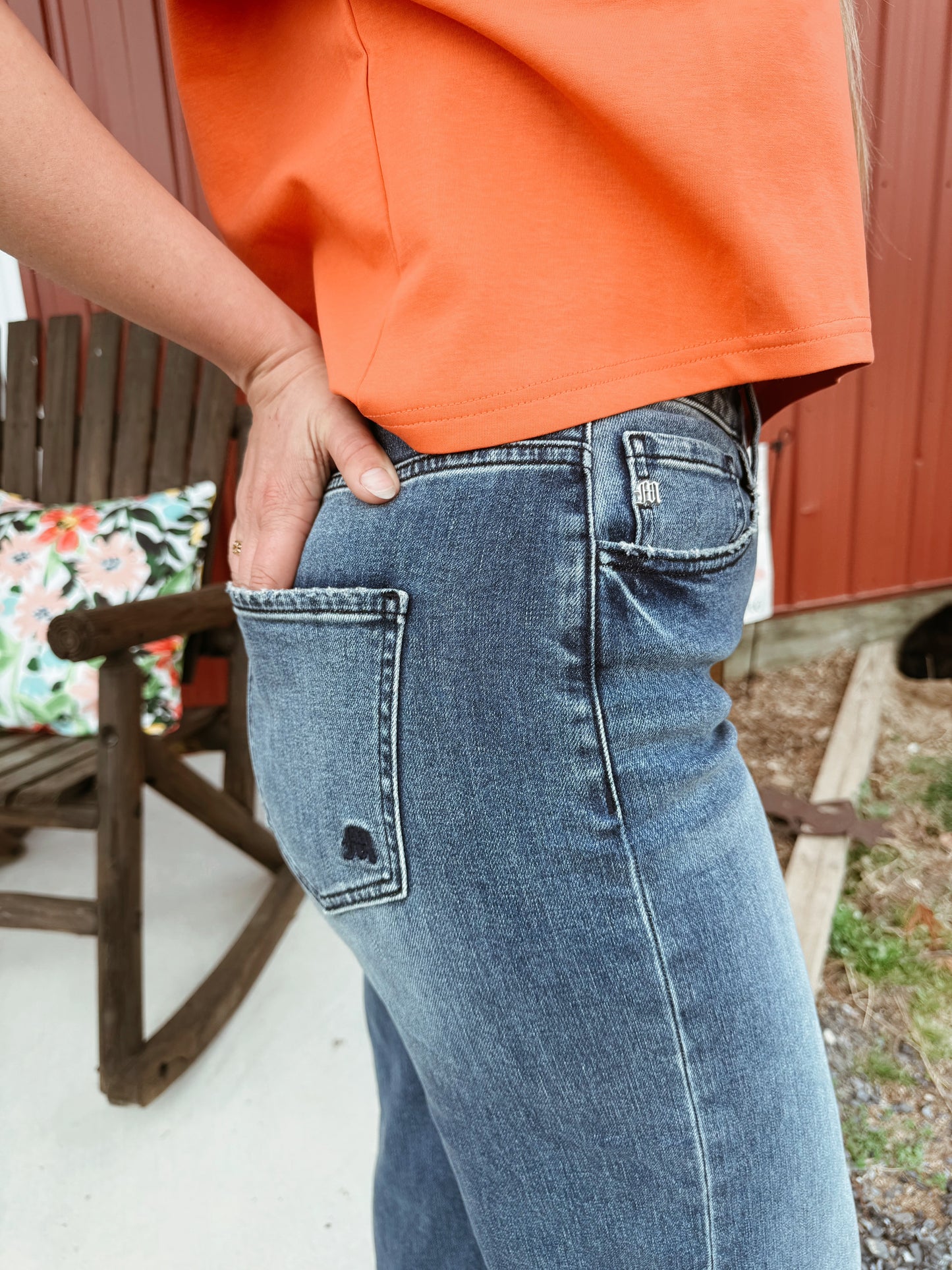 Miss Me Wide Leg Trouser