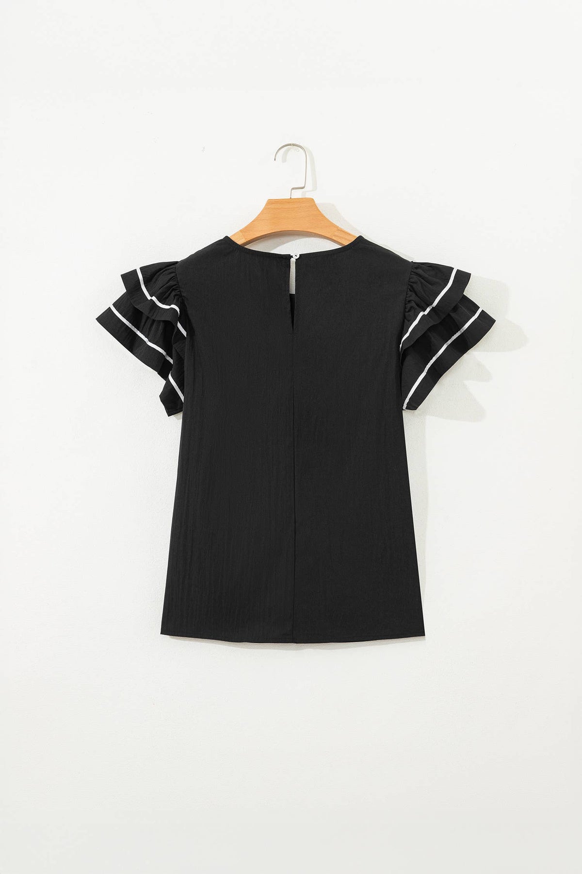Dual Ruffle Blouse