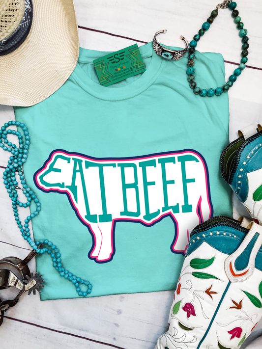 Womens Eat Beef Tee