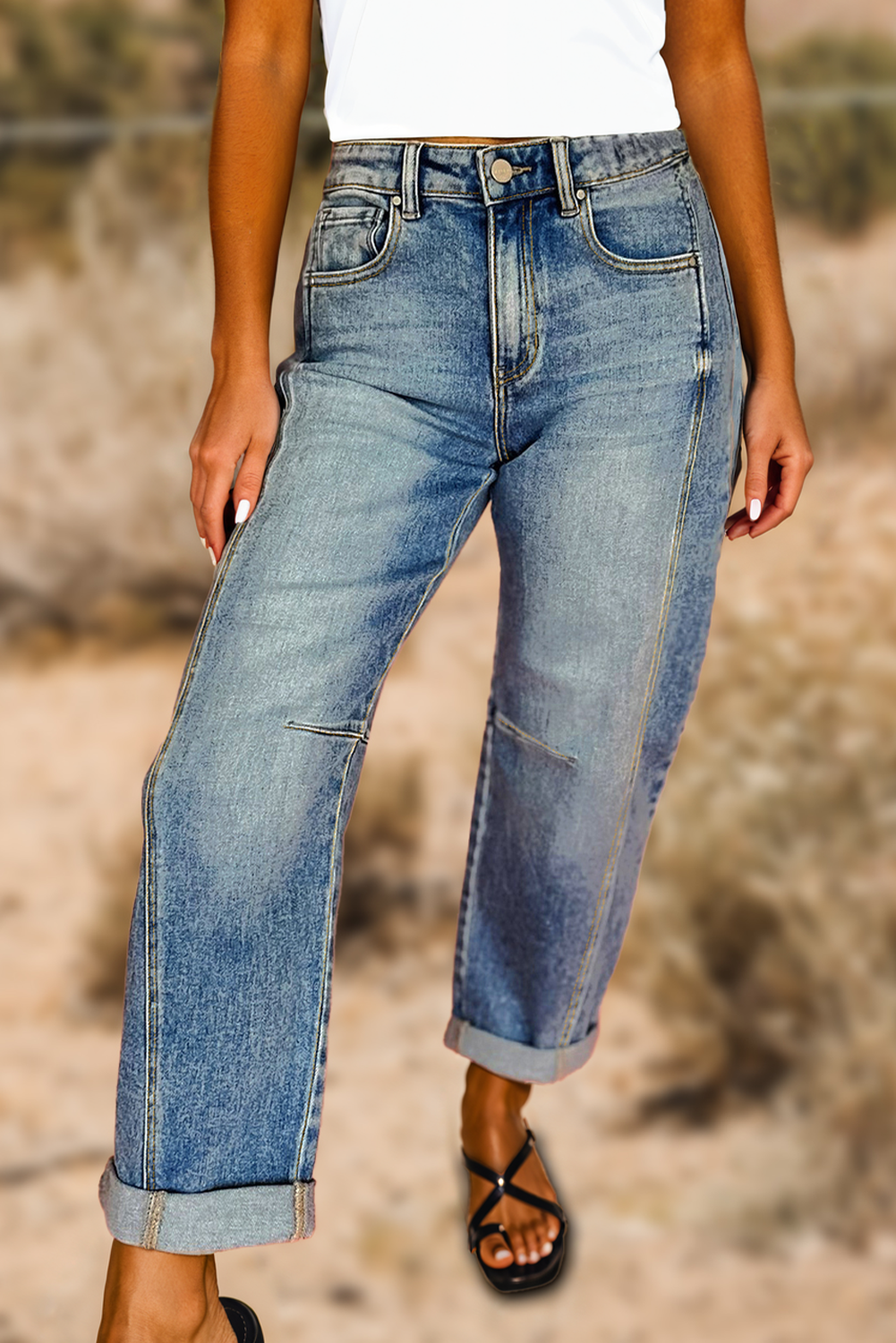 Vintage Washed Jeans