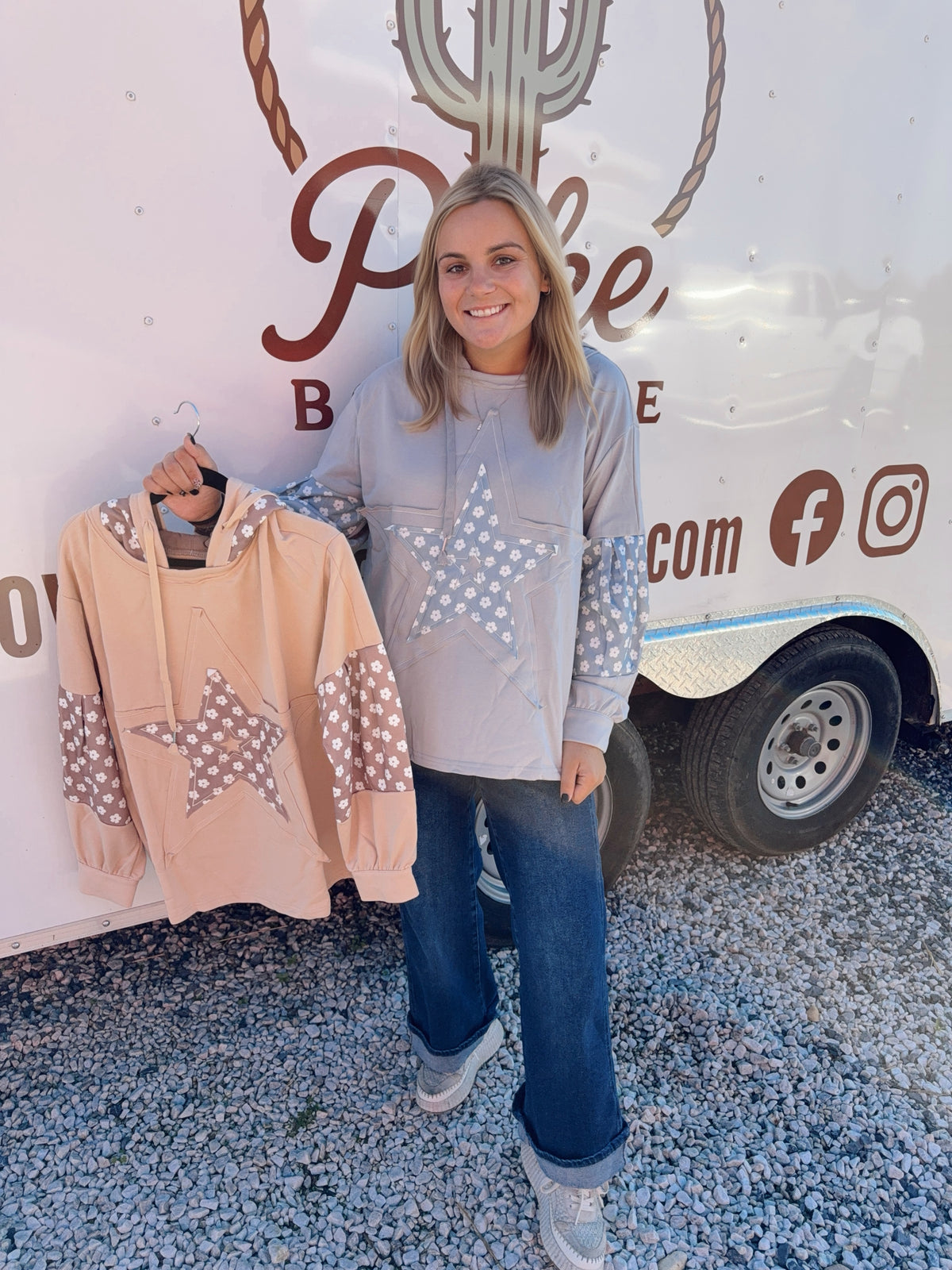Boho Bloom Hoodie