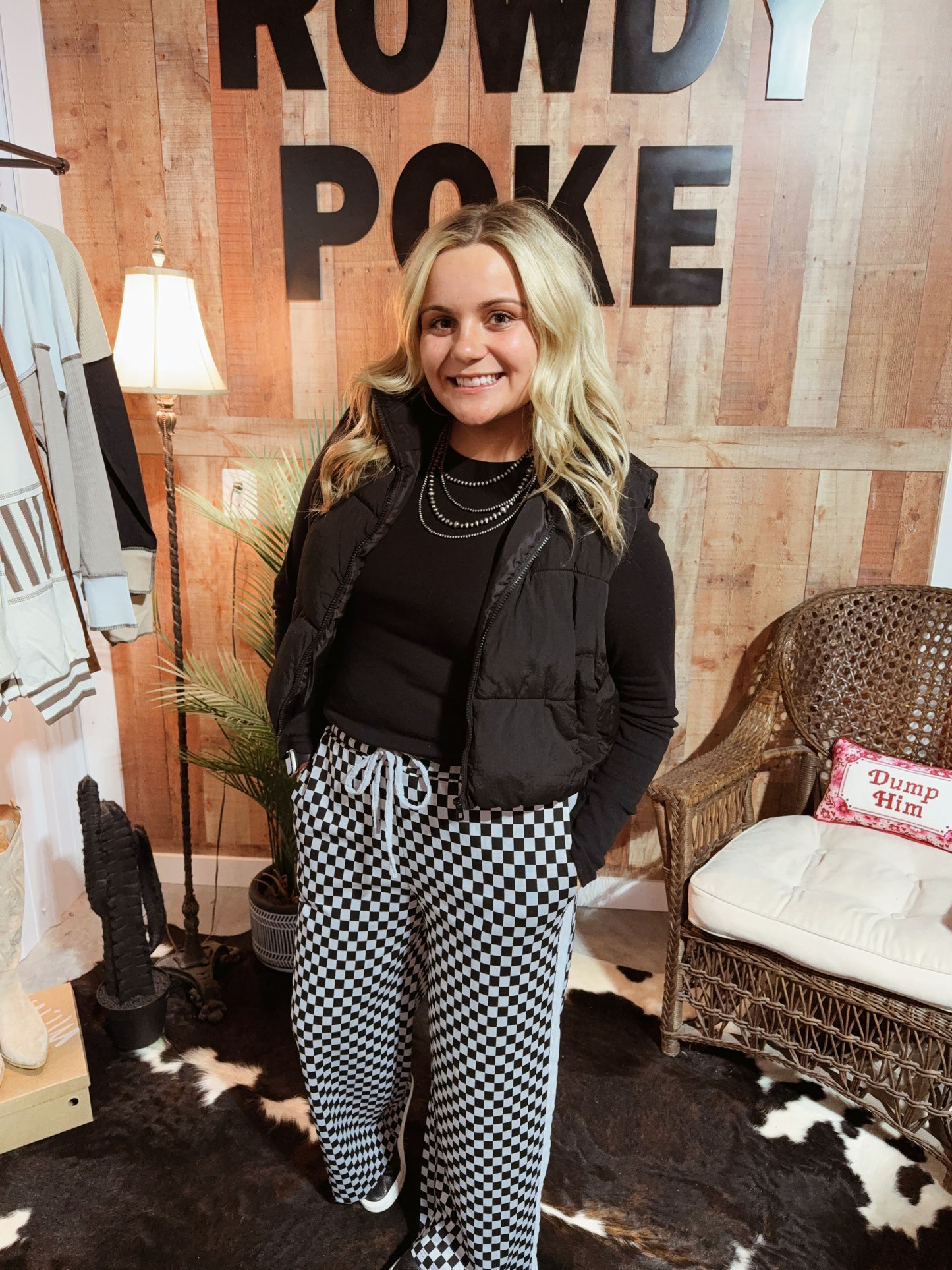 Wildcard Checker Lounge Pants