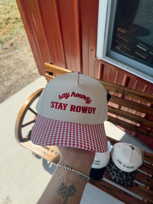 Say Howdy Stay Rowdy