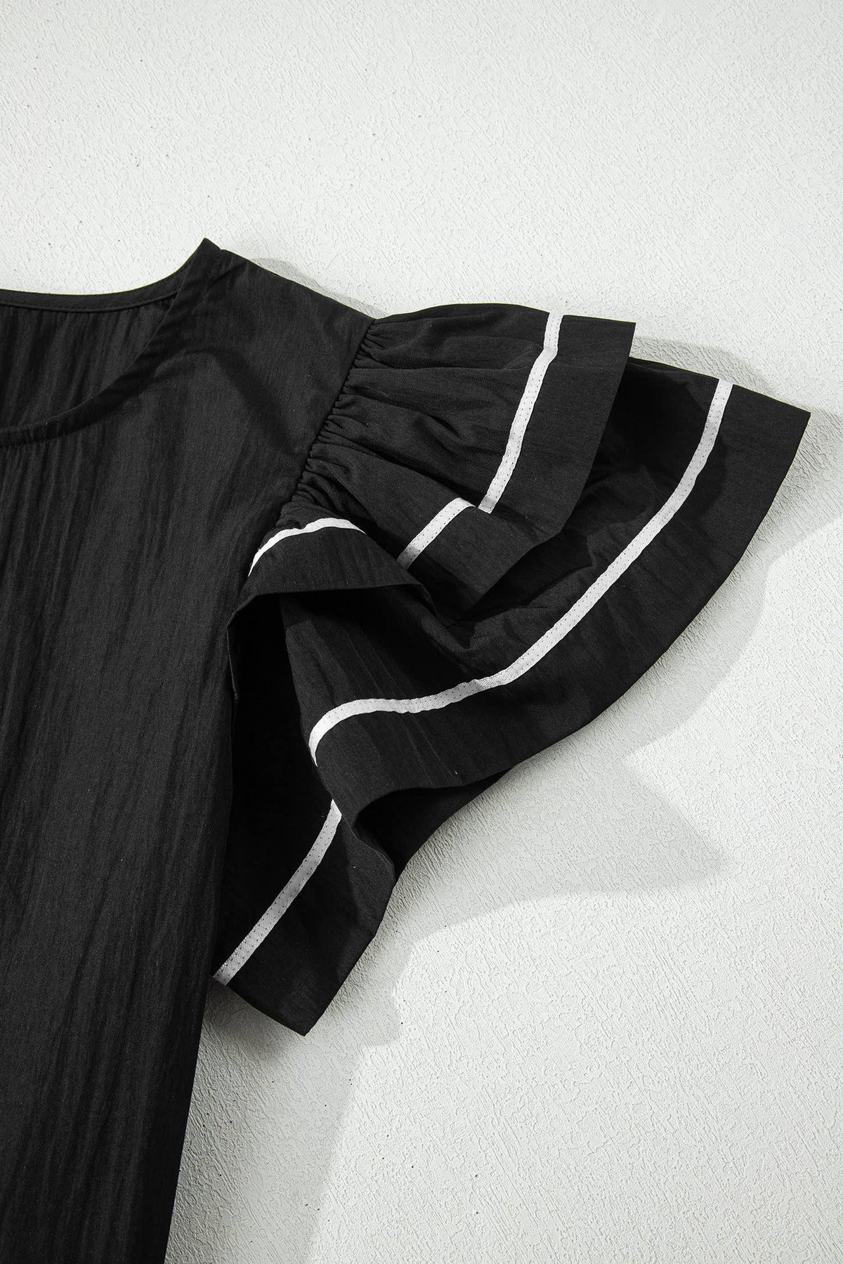 Dual Ruffle Blouse