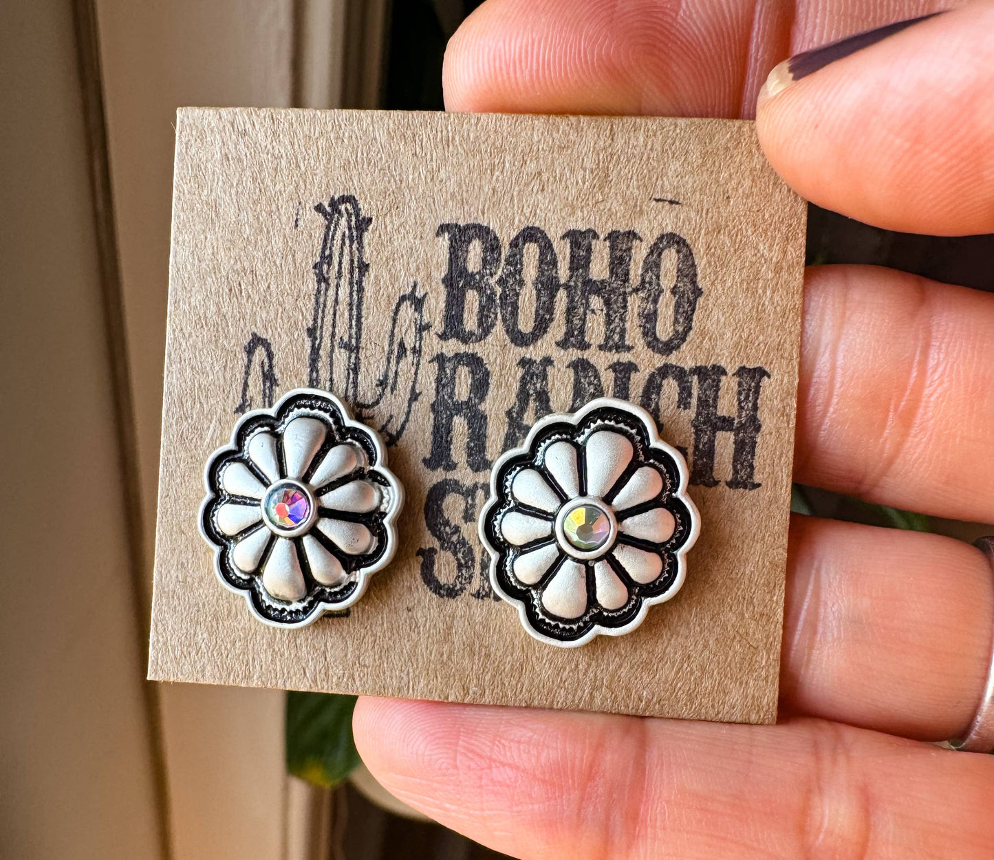 Small Stone Studs
