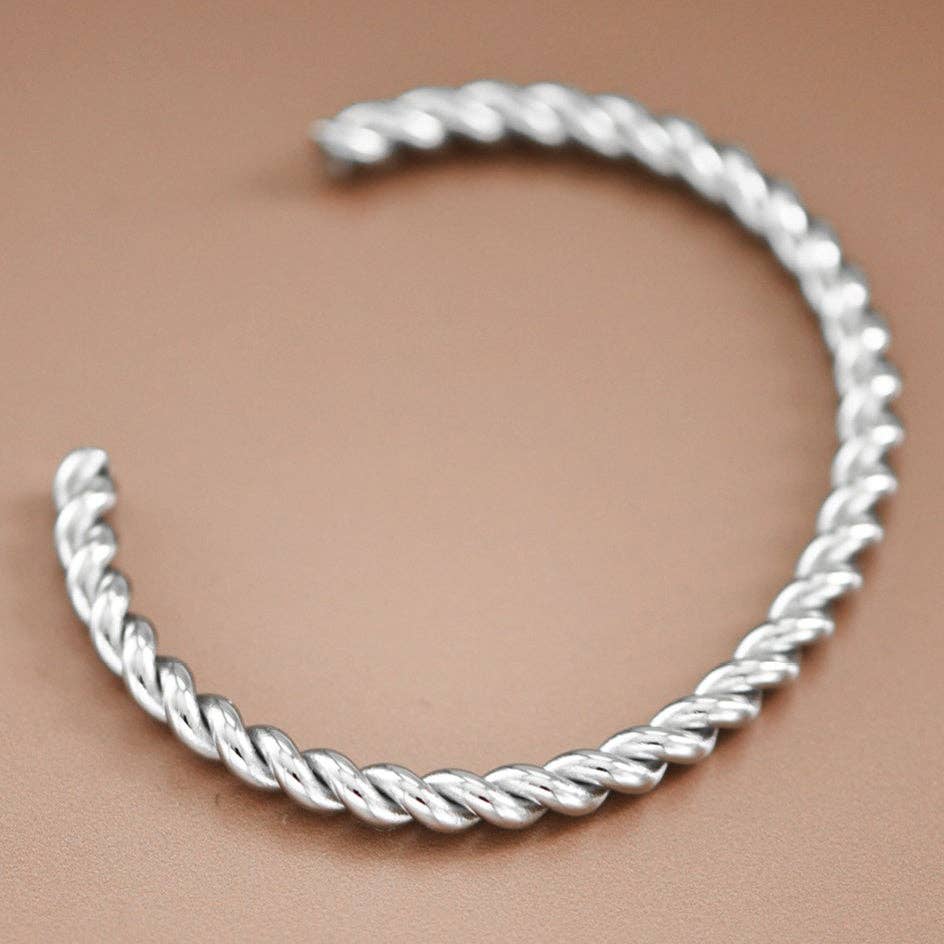 Gold Or Silver Steel Cuff