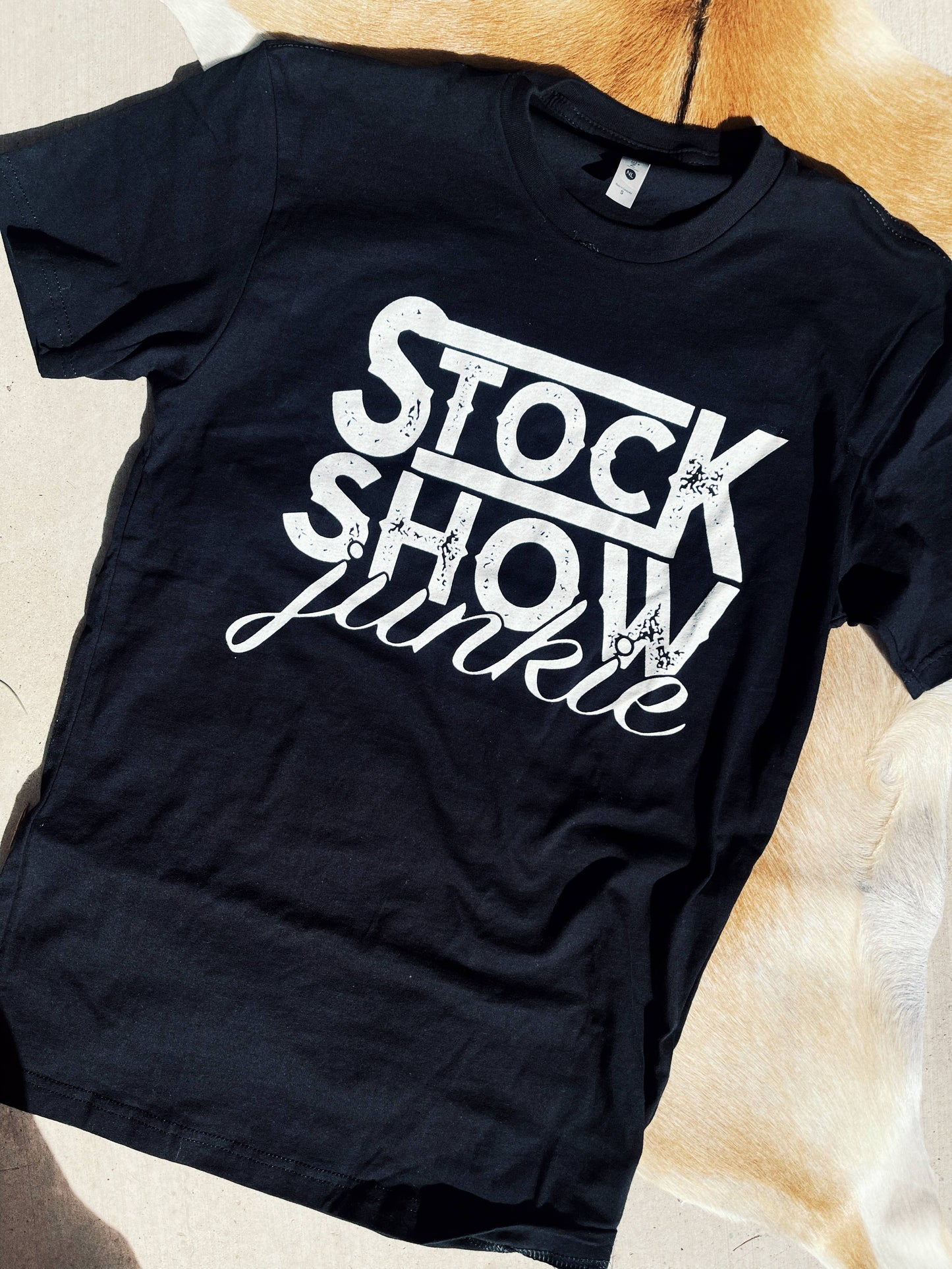 Stock show junkie Tee