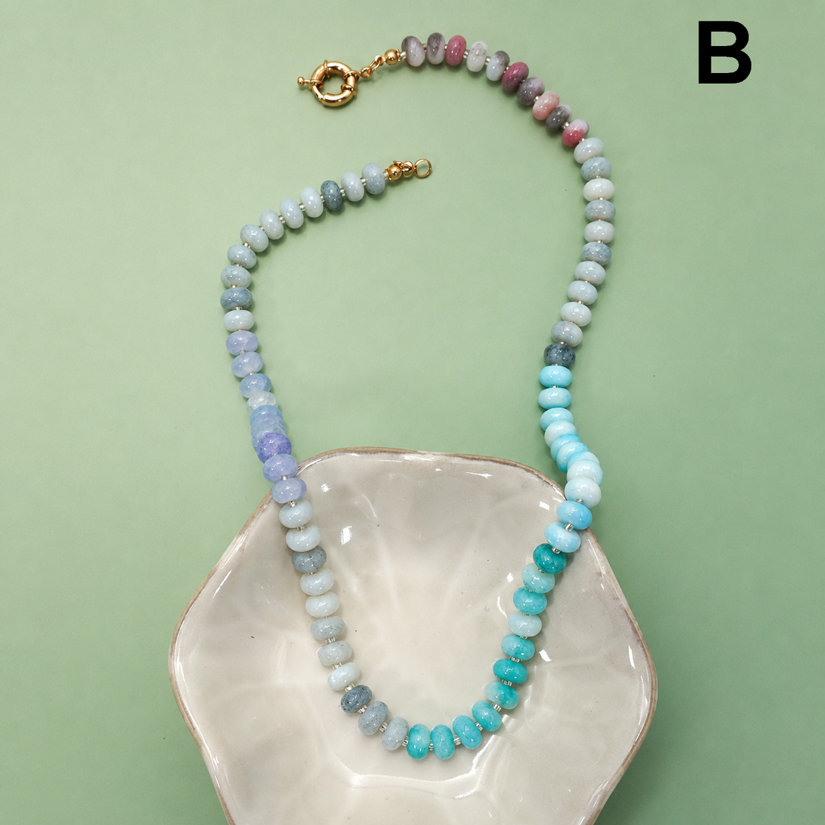 Beaded Gemstone Necklaces
