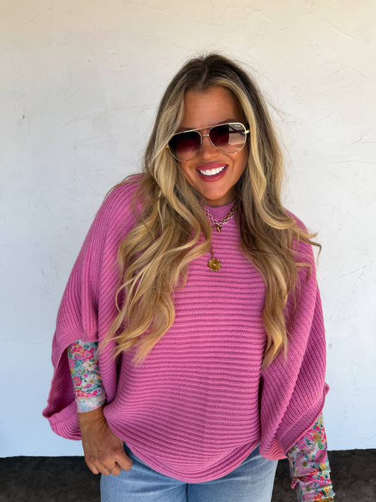 SPRING PULLOVER PONCHO