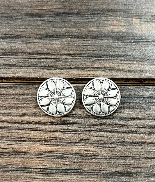 Flower Stud Earrings
