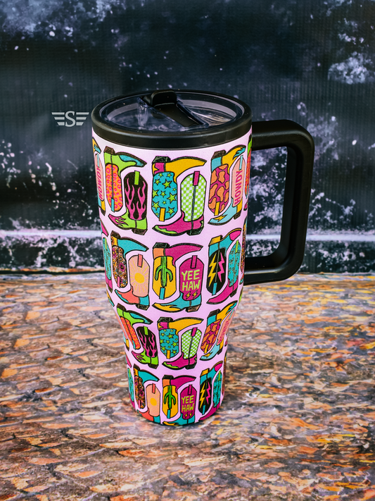 Boot Scootin' Tumbler 32oz