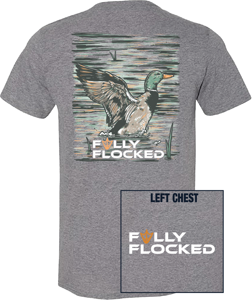 Flying Ducks Dark Heather