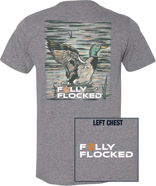 Flying Ducks Dark Heather