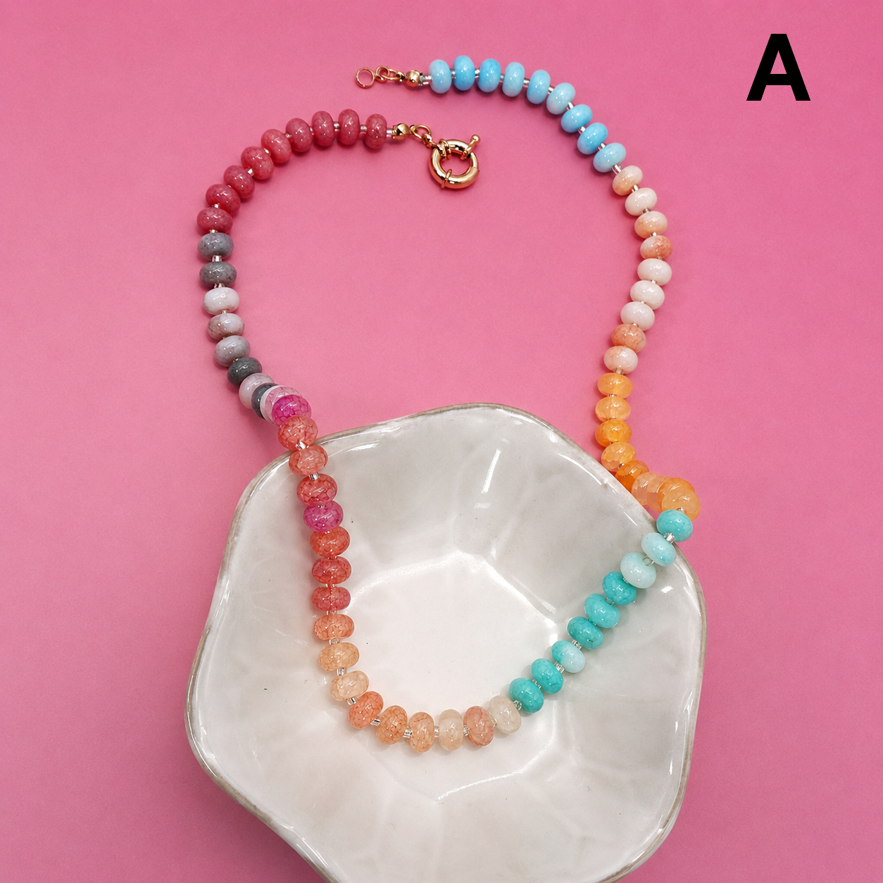 Beaded Gemstone Necklaces