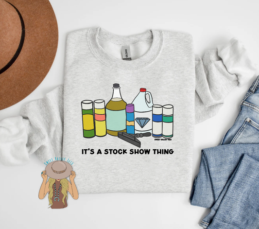 It's A Stock Show Thing Crewneck
